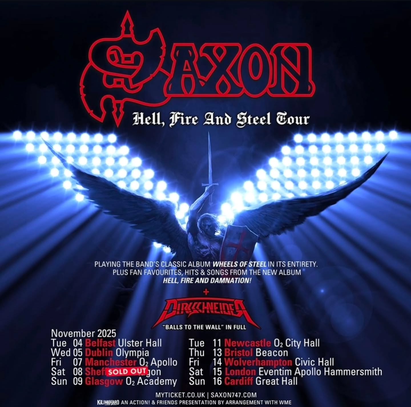 Udo Dirkschneider Tour Poster