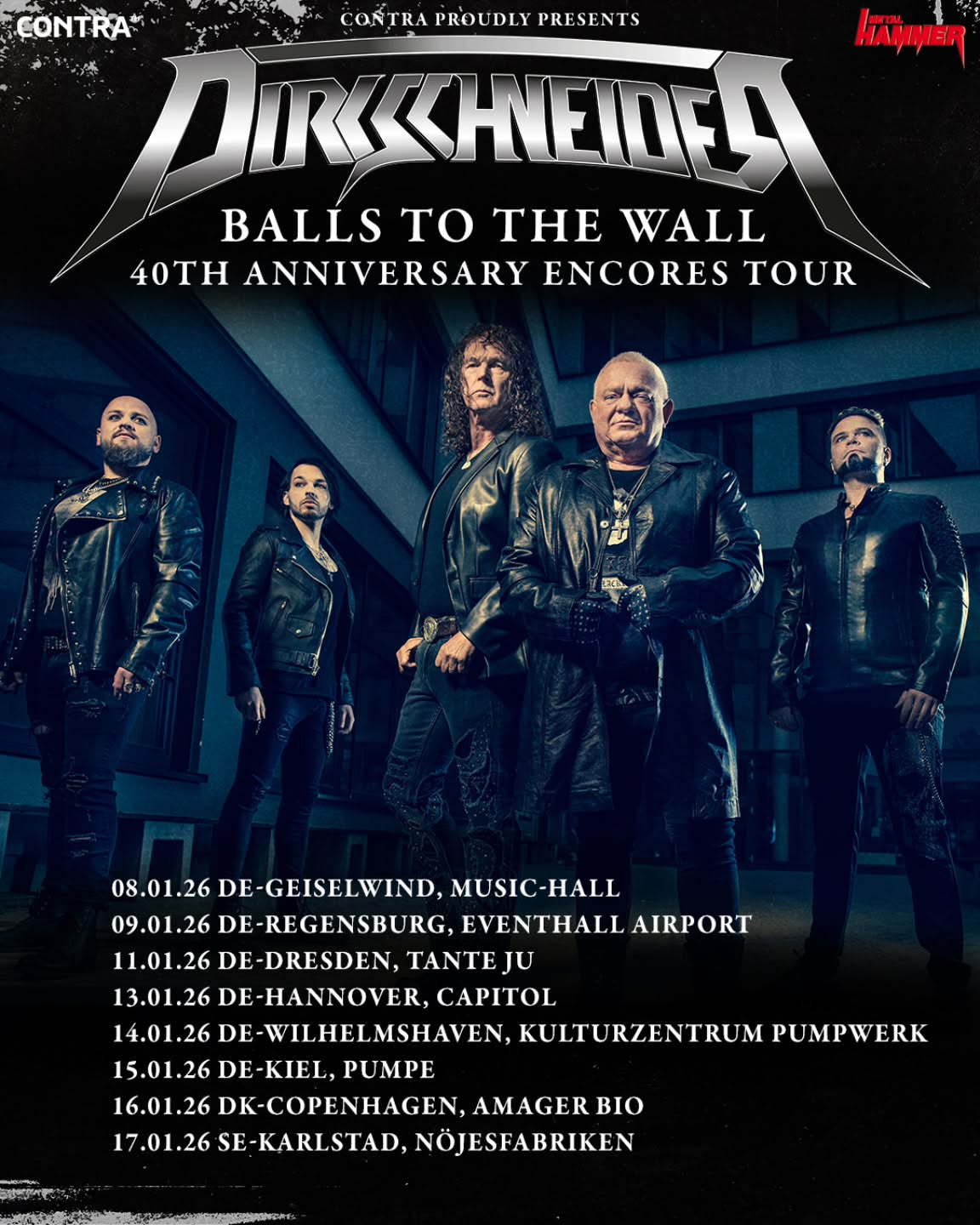 Udo Dirkschneider Tour Poster